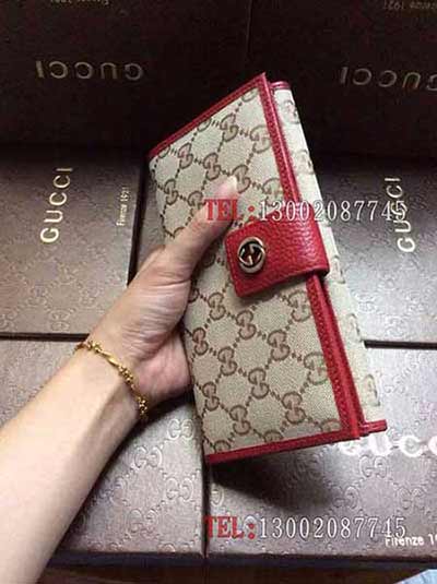 錢(qián)包 gucci全皮女士錢(qián)夾 真皮高等長(zhǎng)款拉鏈?zhǔn)帜冒?G917206