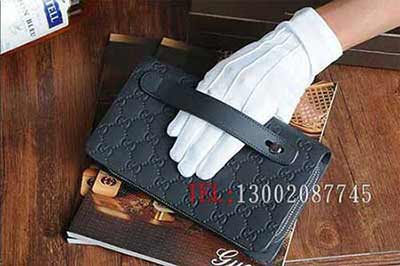 新款時(shí)尚錢(qián)包 全皮牛皮拉鏈長(zhǎng)款錢(qián)夾 古奇真皮錢(qián)包 G944801藍(lán)