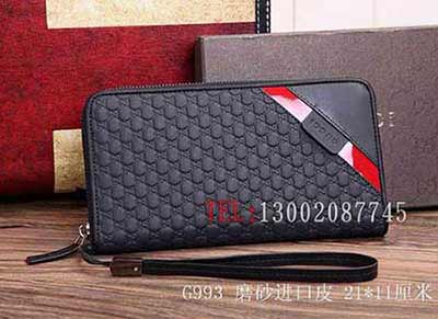 經典款錢包真皮錢包 長款錢夾手拿包全皮歐美錢包 G993藍