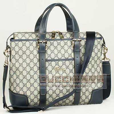 酷奇PVC男士手提包斜挎包298033 藍(lán)色