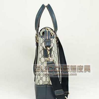 酷奇PVC男士手提包斜挎包298033 藍(lán)色