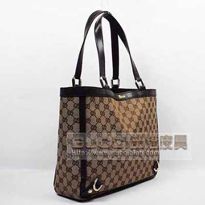 古奇女士時尚單肩手提包170400咖啡杏色