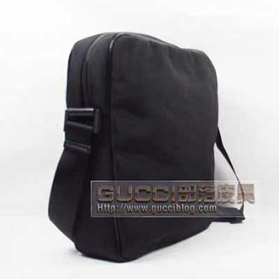 古奇男包新款2012 古琦古奇時(shí)尚休閑男士單肩斜挎包181061黑色