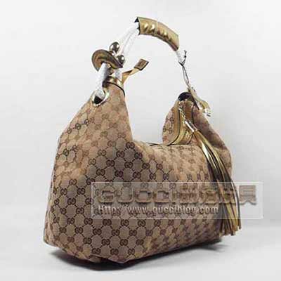 古奇女包包手提包單肩包女式帆布配皮211740