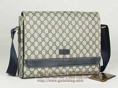 酷奇男包 古琦男士單肩斜挎包 <a href=/lv-nanshibao/ target=_blank class=infotextkey>時尚休閑男包</a>包222285藍PVC