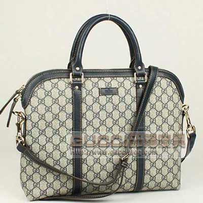 gucci 223675藍PVC女男包電腦包手提包公文包