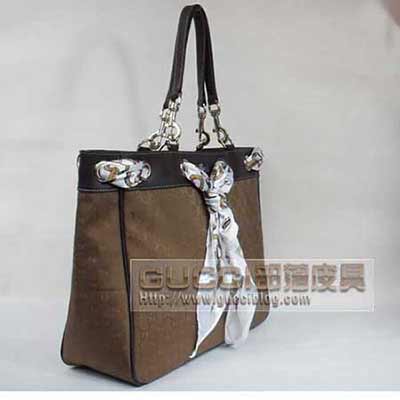 酷奇女包流蘇配絲巾女士手提包單肩包古奇女包帆布包153033