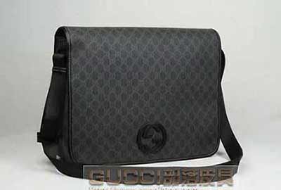 時尚男包 酷奇單肩斜挎包包222291PVC黑色