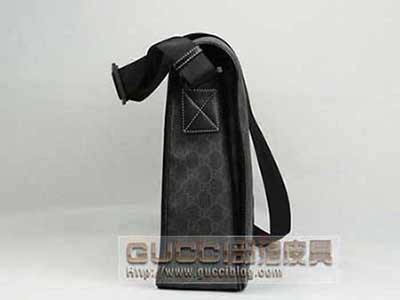 時尚男包 酷奇單肩斜挎包包222291PVC黑色