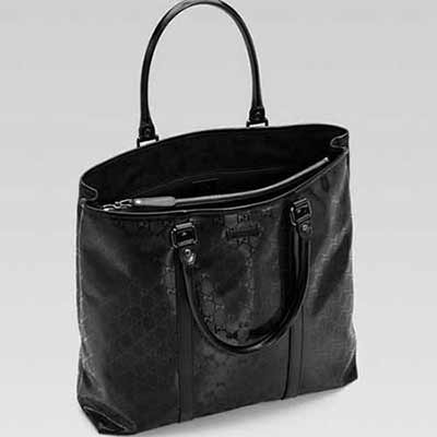 古琦女包 女士休閑單肩包 手提包 購物袋223668黑防水