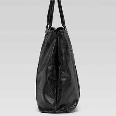 古琦女包 女士休閑單肩包 手提包 購物袋223668黑防水