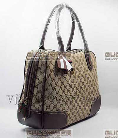 古奇蝴蝶結(jié)女包酷奇經(jīng)典時(shí)尚女士手提包單肩包162881杏啡色帆布包