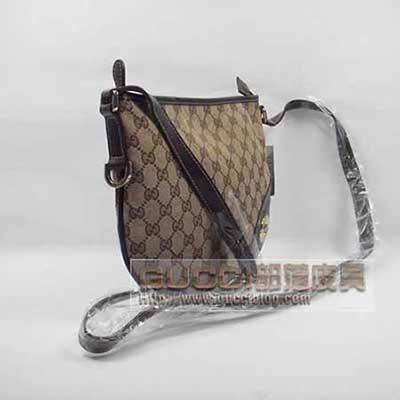 古奇時尚帆布包包 單肩斜跨包女士包外貿169998