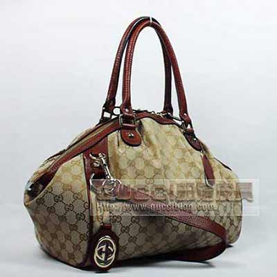 經典水餃包 手提單肩帆布女式包潮 223974