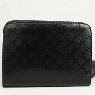 gucci手抓包 經典商務休閑 古奇手拿包 手腕男包 201755黑防水