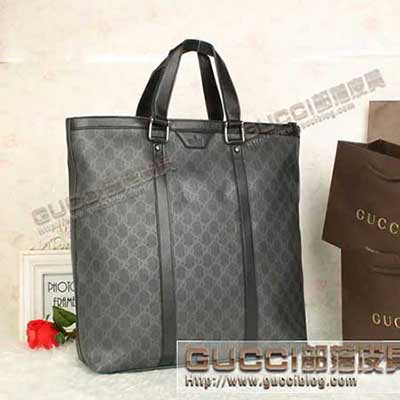 男士商務公文手提單肩包旅行電腦男包322063黑色PVC