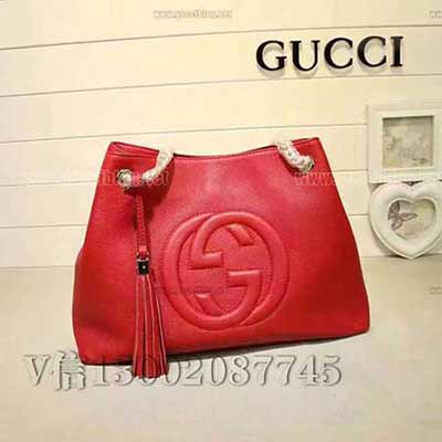 gucci專賣店品質原單皮質 308982大紅色 