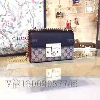 gucci小號 pad lock 包 一款有結構感的手袋409487 