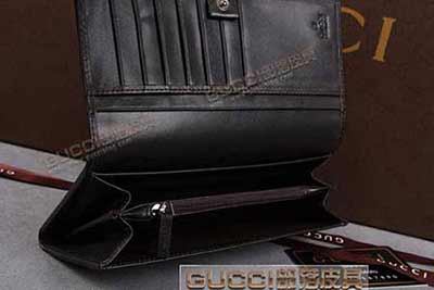 gucci 256336 啡PVC啡皮 古奇pvc錢包