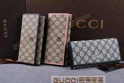 gucci 256336 藍PVC藍皮 古奇pvc錢包