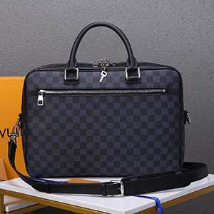Damier Cobalt涂層帆布棋盤格男