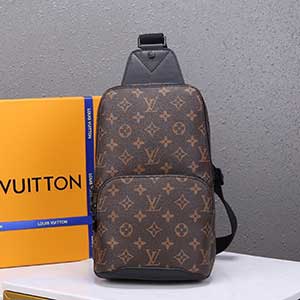 原版LV新款休閑胸包 夏季潮流背包 男士胸包N41719
