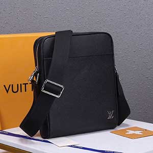 路易威登小號郵差包 LV老花男包M30265 單肩斜挎包