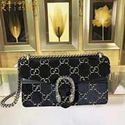 GUCCI古奇 專柜品質(zhì) 采用進(jìn)口牛皮 原廠五金！精致做工 獨(dú)家實(shí)物拍照 質(zhì)量如圖可見 款號(hào)：499623尺寸：25*14*8