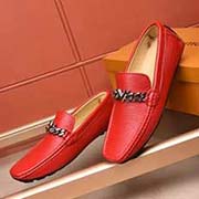  路易威登·louisvuitton 2018春夏專柜GLORIA系列款 原廠特供皮料生產 原版楦型。以遍布鞋面的Monogram壓紋等精致工藝細節展現優雅風貌的經典開車套腳休閑鞋 意大利進口小牛皮制