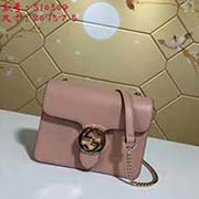 古奇原單貨 皮質柔軟 精致滑蓋鎖 定制五金配件 G 新季度再續經典