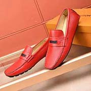 羊里路易威登·louisvuitton 2018春夏專柜GLORIA系列款 原廠特供皮料生產 原版楦型。以遍布鞋面的Monogram壓紋等精致工藝細節展現優雅風貌的經典開車套腳休閑鞋 意大利進口小牛皮