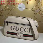 古琦新款 男士全牛皮復古標識