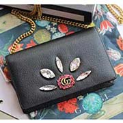 GUCCI古奇 不管是用料 做工 logo 鋼印 編碼 走線 每一個細節都將古奇的精彩內涵表現得淋漓盡致 質量保證 售后無擔憂 原廠材料！實物拍攝 質量如圖可見 型號：499782尺寸：20*12.5