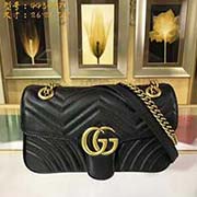 中號GUCCI古奇 專柜品質(zhì) 采用進(jìn)口牛皮 原廠五金！精致做工 獨(dú)家實(shí)物拍照 質(zhì)量如圖可見 款號：443497尺寸：26*21.5*7