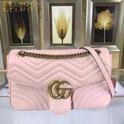 大號GUCCI古奇 專柜品質 采用進口牛皮 原廠五金！精致做工 獨家實物拍照 質量如圖可見 款號：443496尺寸：31*19*7