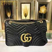 大號(hào)GUCCI古奇 專柜品質(zhì) 采用進(jìn)口牛皮 原廠五金！精致做工 獨(dú)家實(shí)物拍照 質(zhì)量如圖可見(jiàn) 款號(hào)：443496尺寸：31*19*7