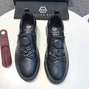 -PHILIPPLEIN德國PP潮牌男鞋 時尚焦點至簡之范--這就是街頭型男的時尚精神！材質：鞋面進口牛皮 羊皮內里 原版橡膠大底 碼數38-44 2色