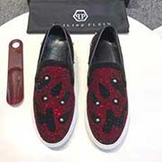 -PP高等代買男士2018專柜同步發售 正碼數：38-44 意大利進口高絲光牛皮 奧地利水鉆 全進口羊皮內里鞋底：原廠特供原版底 獨家活動成型底超級舒適 原廠跟單貨 高品質