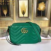 小號GUCCI古奇 專柜品質 采用進口牛皮 原廠五金！精致做工 獨家實物拍照 質量如圖可見 尺寸：18*12*6款號：448065