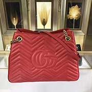 GUCCI古奇 專柜品質(zhì) 采用進(jìn)口牛皮 原廠五金！精致做工 獨(dú)家實(shí)物拍照 質(zhì)量如圖可見 款號(hào)：453569尺寸：36*27*14