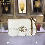 GUCCI古奇 專柜品質(zhì) 采用進(jìn)口牛皮 原廠五金！精致做工 獨家實物拍照 質(zhì)量如圖可見 款號：476809尺寸：22*13*4