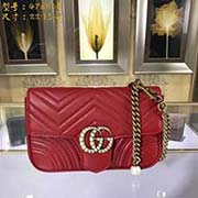 GUCCI古奇 專柜品質 采用進口牛皮 原廠五金！精致做工 獨家實物拍照 質量如圖可見 款號：476809尺寸：22*13*4