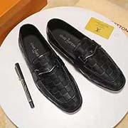  LOUIS VUITTON路易威登 標準碼：男碼38/44 等級：代買級 材料：頭層小牛皮壓紋 水染小牛皮內里 原版輕便橡膠大底 款式類別：駕車出行 休閑鞋 百搭舒適 顏色：黑