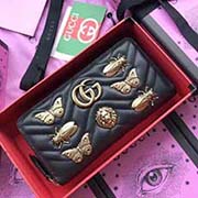 GUCCI古奇 不管是用料 做工 logo 鋼印 編碼 走線 每一個(gè)細(xì)節(jié)都將古奇的精彩內(nèi)涵表現(xiàn)得淋漓盡致 質(zhì)量保證 售后無擔(dān)憂 原廠材料！實(shí)物拍攝 質(zhì)量如圖可見 型號(hào)：443123尺寸：19.5*10