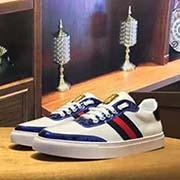  全羊里 gucci 古奇 專柜新款 海淘原版專業(yè)復(fù)刻 進(jìn)口頭層牛皮搭載頭層羊皮內(nèi)里羊皮墊腳 乳膠緩沖中底 原版鍍金扣件 時(shí)尚潮流 明星范兒。橡膠防滑大底 配碼：38～45