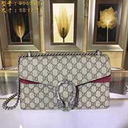 原單磨砂皮GUCCI古奇 專柜品質 采用進口牛皮 原廠五金！精致做工 獨家實物拍照 質量如圖可見 款號：400249尺寸：28*17*9