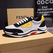  芬迪原版個性時尚柔軟橡膠耐磨防滑大底鞋 上腳輕巧舒適