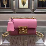 GUCCI古奇 專柜品質 采用進口牛皮 原廠五金！精致做工 獨家實物拍照 質量如圖可見 款號：409487尺寸：20*12.5*8