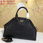guccl 古家原代工手藝GUCCI新款REBELLE系列手袋擁有柔軟構造和大氣廓形 肩背 手提兩相宜 帶上你對墨守成規的反叛之心 邁開大步 自信向前型號: 516459尺寸：寬39*高25*側寬11