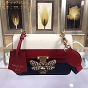 GUCCI古奇 專柜品質 采用進口牛皮 原廠五金！精致做工 獨家實物拍照 質量如圖可見 款號：476542尺寸：22.5*18.5*6.5